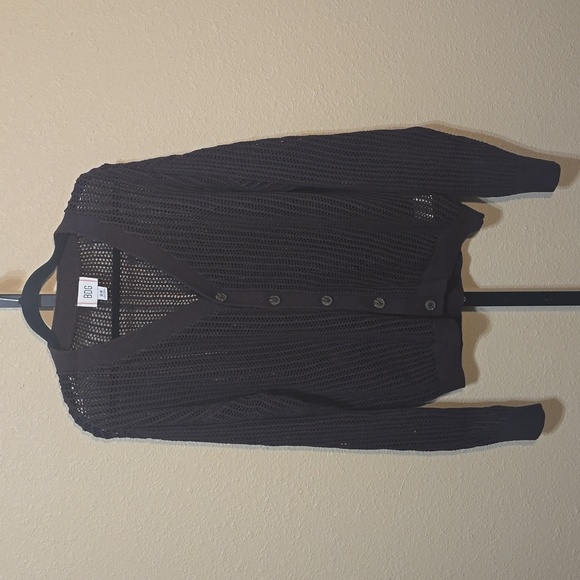 NWOT Men's BDG Urban Outfitters Beach Open Knit Sweater in Medium - Picture 3 of 9